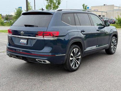Tourmaline Blue Metallic 2021 Volkswagen Atlas 3.6L SEL