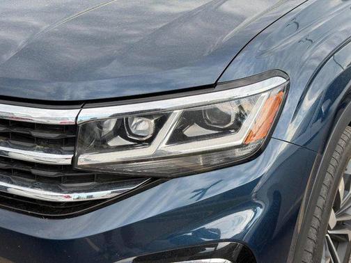 Tourmaline Blue Metallic 2021 Volkswagen Atlas 3.6L SEL