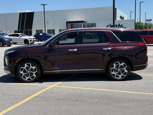 Sierra Burgundy 2022 Hyundai PALISADE Calligraphy