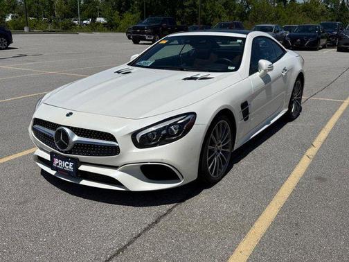 White 2019 Mercedes-Benz SL 550 SL 550