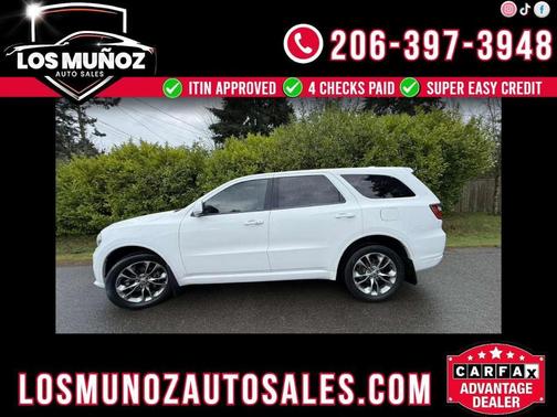 White 2019 Dodge Durango GT