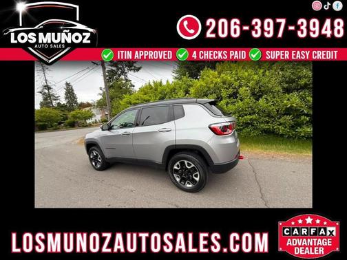 Silver 2018 Jeep Compass Trailhawk