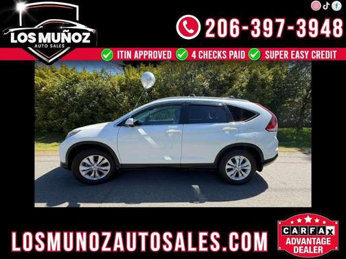 White 2012 Honda CR-V