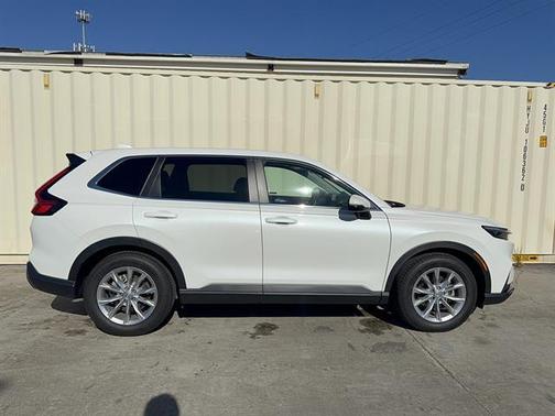 WHITE/BLACK 2024 Honda CR-V EX-L 2WD