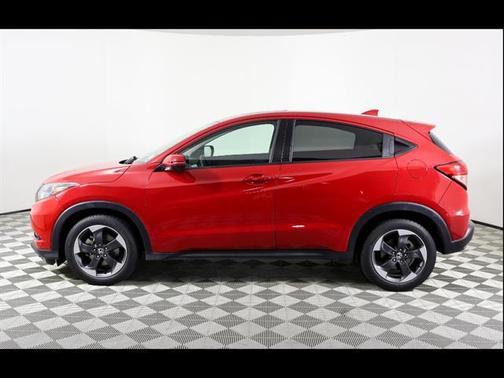 Milano Red 2018 Honda HR-V EX