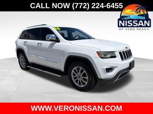 Bright White Clearcoat 2016 Jeep Grand Cherokee Limited