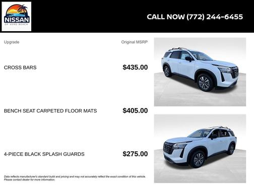 Everest White P 2026 Nissan Pathfinder SL