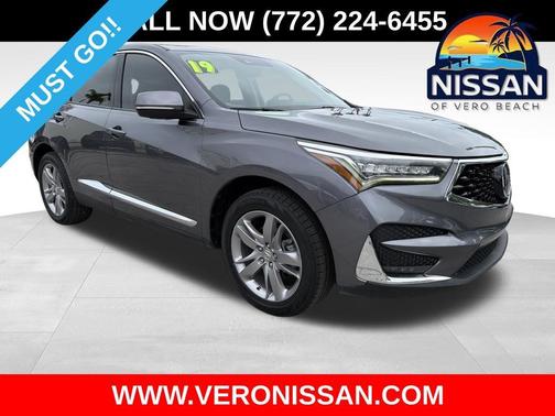 Gray 2019 Acura RDX Advance Package