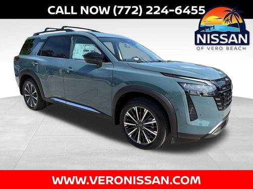 Baltic Teal 2026 Nissan Pathfinder Platinum
