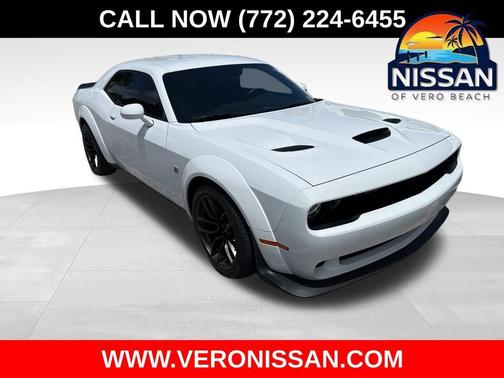 White 2023 Dodge Challenger R/T Scat Pack
