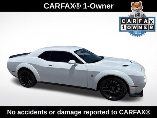 White 2023 Dodge Challenger R/T Scat Pack