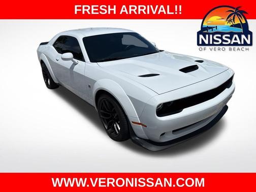 White 2023 Dodge Challenger R/T Scat Pack