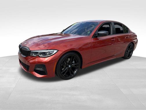 Sunset Orange Metallic 2021 BMW 330 i