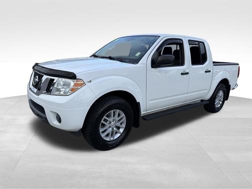 Glacier White 2019 Nissan Frontier SV