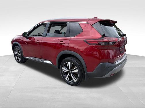 Scarlet Ember 2021 Nissan Rogue SL