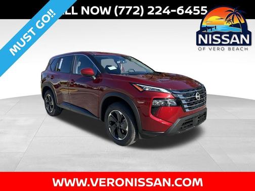 Scarlet Ember 2026 Nissan Rogue SV