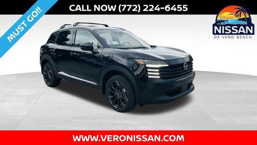 Super Black 2026 Nissan Kicks SR