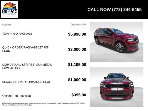 Red 2023 Dodge Durango R/T