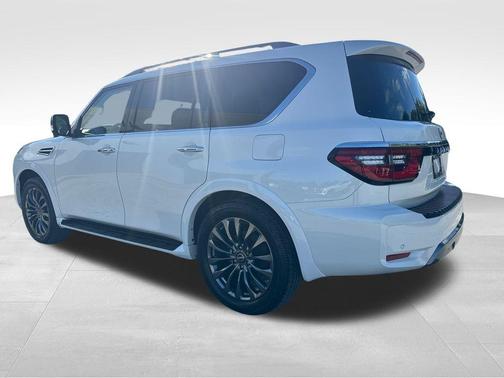 Aspen White 2023 Nissan Armada Platinum