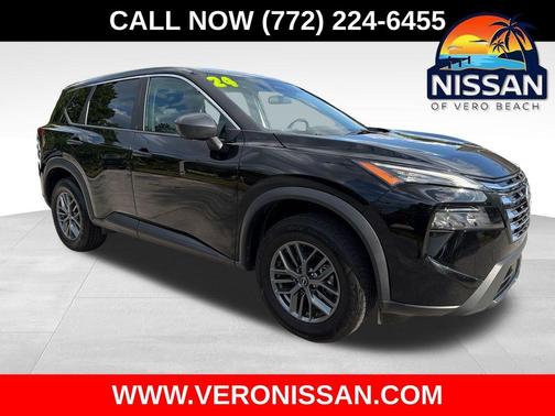 Super Black 2024 Nissan Rogue S