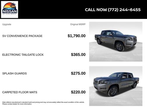 2026 Nissan Frontier SV