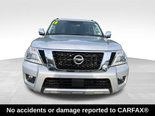 Brilliant Silver 2018 Nissan Armada SL