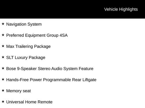 Summit White 2022 GMC Yukon SLT