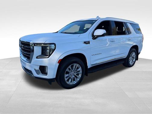 Summit White 2022 GMC Yukon SLT
