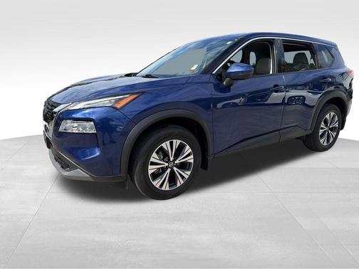 Caspian Blue 2021 Nissan Rogue SV