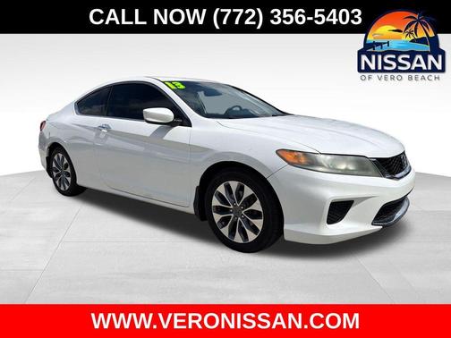 White 2013 Honda Accord LX-S