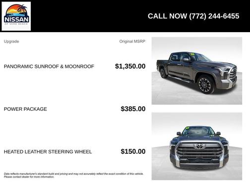 Gray 2023 Toyota Tundra Limited