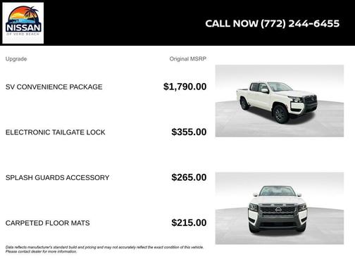 2025 Nissan Frontier SV