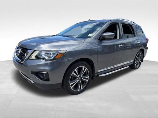 Gun Metallic 2019 Nissan Pathfinder Platinum