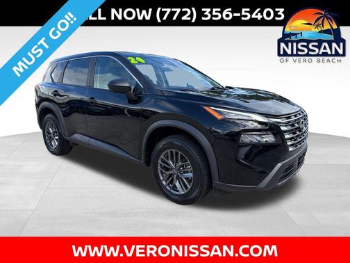 Black 2024 Nissan Rogue S