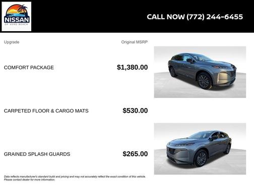 Gun Metallic 2026 Nissan Murano SL
