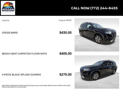 Black 2026 Nissan Pathfinder SL