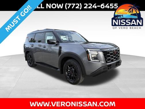 2t Gun Metallic 2026 Nissan Armada PRO-4X