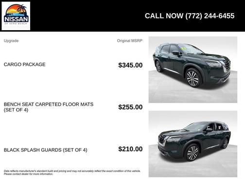 Obsidian Green 2022 Nissan Pathfinder Platinum