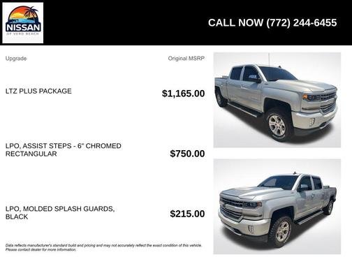Silver Ice Metallic 2017 Chevrolet Silverado 1500 LTZ