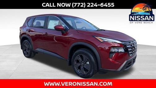 Scarlet Ember 2026 Nissan Rogue SV