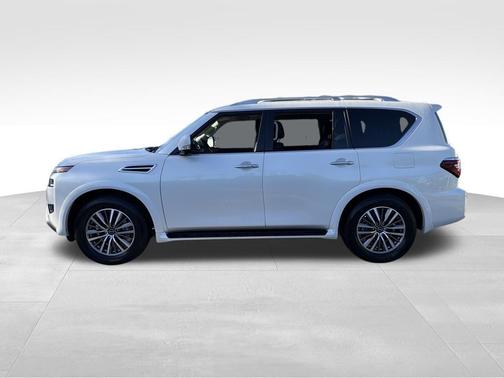 Aspen White 2024 Nissan Armada SL