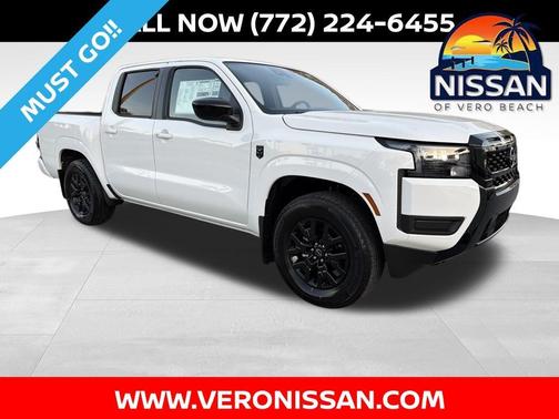 Glacier White 2026 Nissan Frontier SV