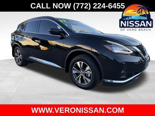 Magnetic Black 2022 Nissan Murano SV