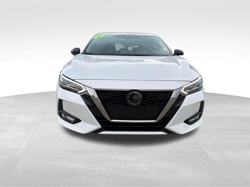 Aspen White 2023 Nissan Sentra SR