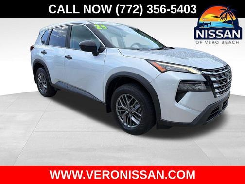 Brilliant Silver Metallic 2025 Nissan Rogue S