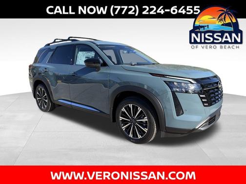 Baltic Teal 2026 Nissan Pathfinder Platinum