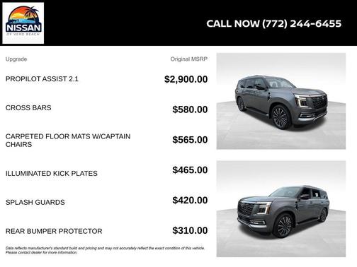 2026 Nissan Armada PLRES