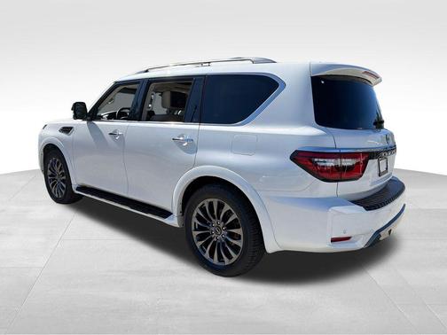 Aspen White 2023 Nissan Armada Platinum
