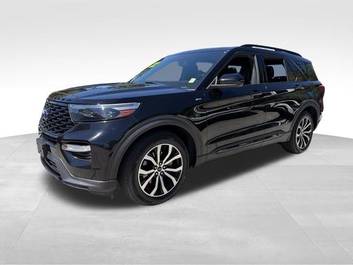 Agate Black Metallic 2022 Ford Explorer ST-Line