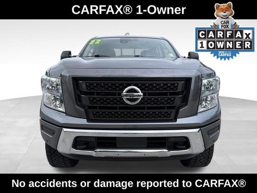 Gun Metallic 2022 Nissan Titan SV